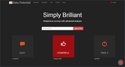 Desktop Screenshot of datapotential.com